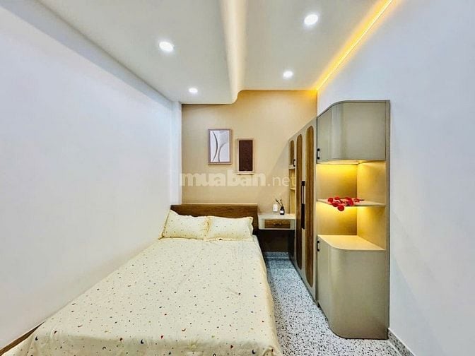 💥Nhà Hoàng Hoa Thám, P5, Phú Nhuận, 3,9*15m, 53,7m2, 2 Tầng 3PN  