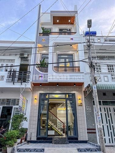 BÁN NHÀ 1T2L đúc MỚI - THIẾT KẾ HIỆN ĐẠI, Mặt Tiền, Gần Chợ An Khánh