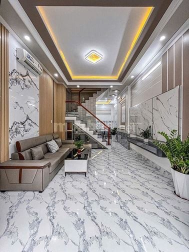 BÁN NHÀ 1T2L đúc MỚI - THIẾT KẾ HIỆN ĐẠI, Mặt Tiền, Gần Chợ An Khánh