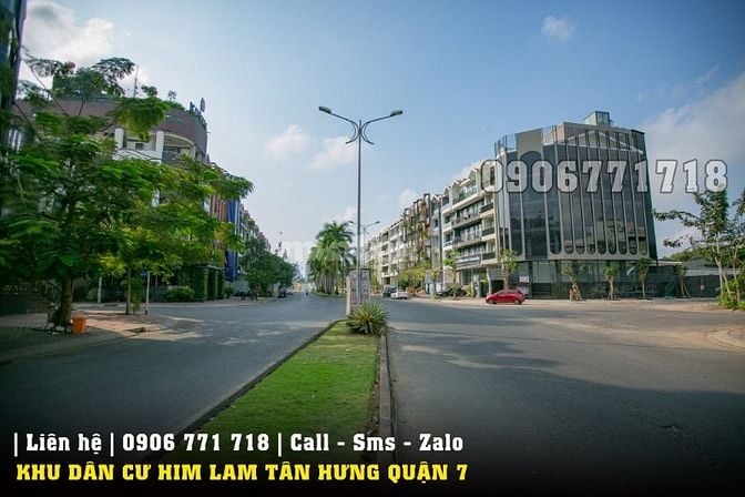 Bán nhà phố KDC him lam hướng tây giá tốt