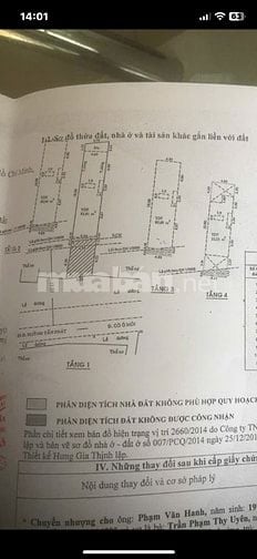 NHÀ MT ,đường gò ô môi ,Q7 -dt- 5x20 đúc 3 tầng sân thượng ,