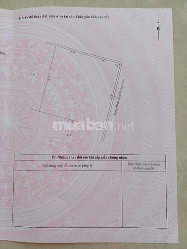 Vừa giảm giá chỉ còn 234 triệu, DT 570m2 ngoại ô SG chỉ 75km, gần chợ 