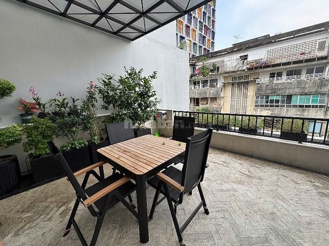 Bán toà nhà Nguyễn Văn Thủ, P. ĐaKao, Q1, 5 tầng, 125m2 ngang 8m