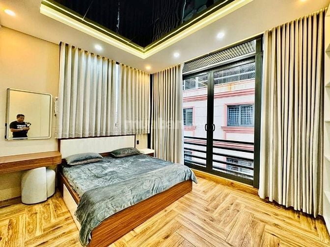 Bán nhà đẹp 4 lầu sau mặt tiền 982/1 QUANG TRUNG P8 Gò Vấp 