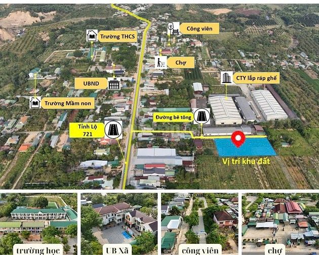 DT: 210m2. Ngang 6 x 35m sẵn 108m2 thổ cư tại Đạ Tẻ - Lâm Đồng