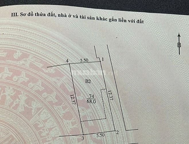 BÁN ĐẤT THẠCH BÀN 150tr Mt 5.5m LÔ GÓC NGÕ THÔNG Ô TÔ 7 CHỖ VÀO