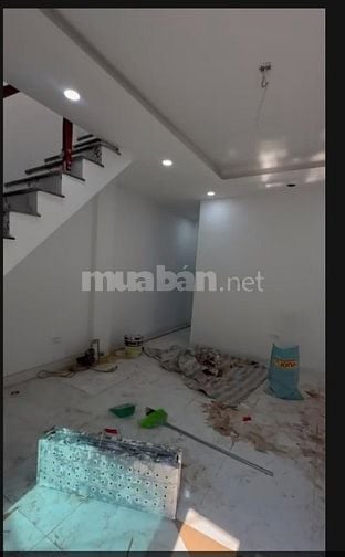 Mua đất tặng nhà 2 tầng đang hoàn thiện