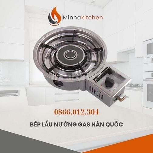 Bếp Lẩu Nướng Không Khói Bằng Khí Gas - Bếp Lẩu Nướng Gas Hàn Quốc