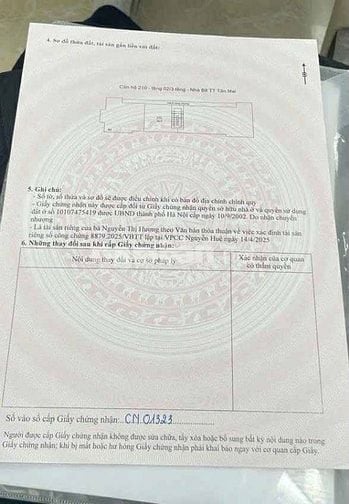 Bán Tập thể khu B Tân Mai phố Nguyễn Chính giao thông thuận tiện - sổ 