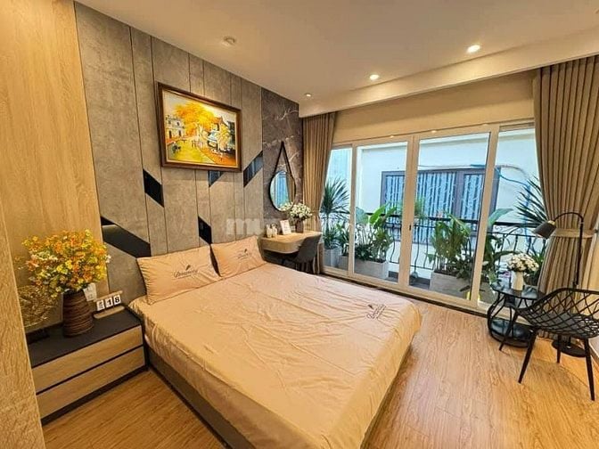 Nhà Đẹp Gần Đường Ô TÔ Tân Mai, Hoàng Mai 35m, 5 tầng, mt 3.7m, 10 tỷ