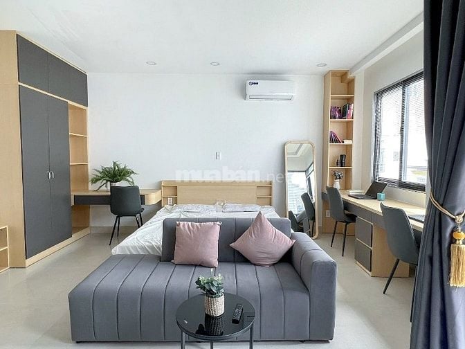 Căn hộ studio balcony thiết kế sang trọng, hiện đại, Quận 2