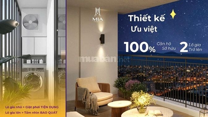 15 suất ngoại giao CĐT – Sở hữu căn hộ Mia Center Point với giá ưu đãi