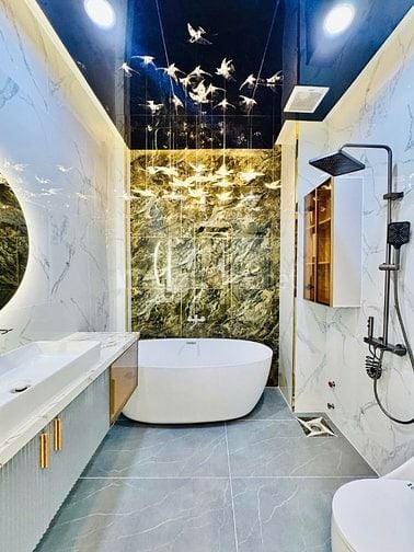 CHỦ BÁN NHÀ GIÁ RẺ QUANG TRUNG ĐÚC 3LẦU NGANG 4,5M XE HƠI VÔ TRONG NHÀ