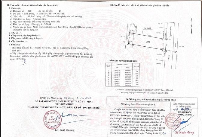 Bán đất chính chủ tại hẻm số 7 Linh Đông, Phường Linh Đông, Tp Thủ Đức