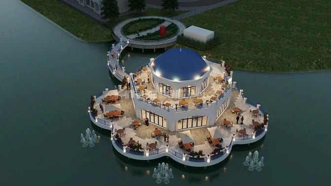 Cho Thuê Nhà Hàng Thủy Tạ Tại Vinhomes Marina Hải Phòng