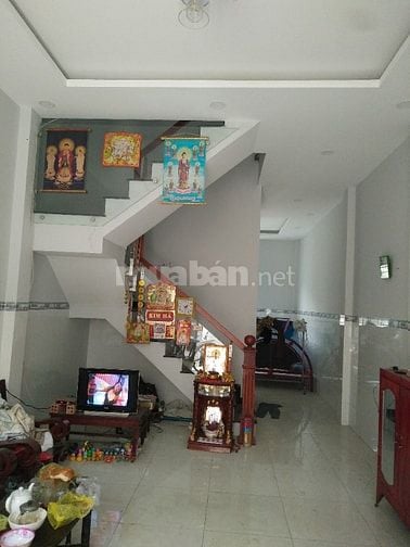 Nhà hẽm gần chợ liên ấp 123 đường Liên Ấp 123