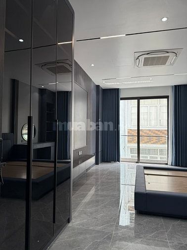NHÀ PHỐ ĐÀM QUANG TRUNG - 8TẦNG THANG MÁY - NỘI THẤT ĐẸP - GARA Ô TÔ