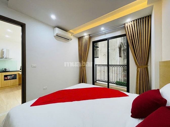 CHÍNH CHỦ CHO THUÊ CĂN HỘ CAO CẤP FULL NỘI THẤT, ĐỘI CẤN, BA ĐÌNH, 1PN