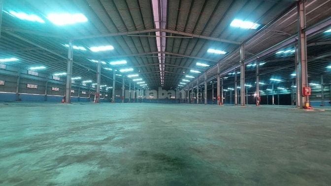 Cho thuê kho xưởng diện tích lớn – vị trí đắc địa ngay giáp Bình Chánh