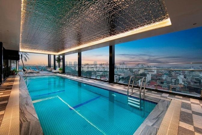 Bán Khách Sạn Phố Gia Ngư 16 Tầng 115 Phòng Nghỉ, Có Bể Bơi MT 18M