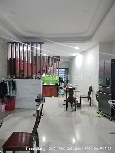 Nhà Mặt Tiền Lê Văn Lương 1 Trệt 3 Lầu 6x30m 5 Phòng Nhà Mới