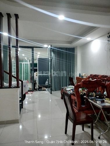 Nhà Mặt Tiền Lê Văn Lương 1 Trệt 3 Lầu 6x30m 5 Phòng Nhà Mới