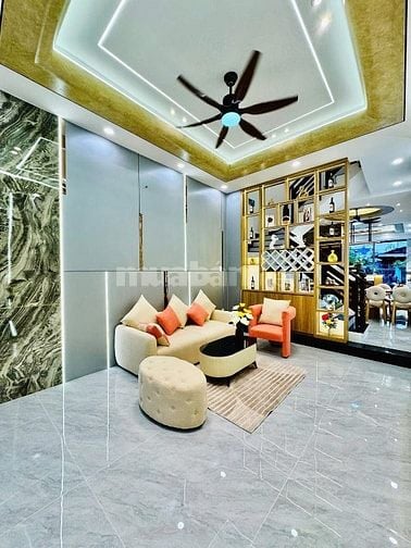 Bán nhà 2 mặt hẻm xe hơi đẹp 4 lầu (4x18) 458/7A Nguyễn Văn Khối p9 Gv