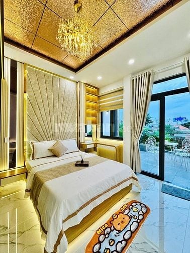 Bán nhà 2 mặt hẻm xe hơi đẹp 4 lầu (4x18) 458/7A Nguyễn Văn Khối p9 Gv