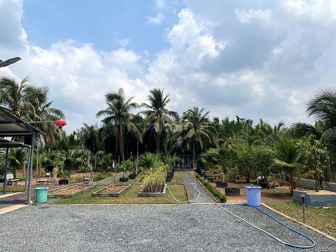 Nhà vườn nghỉ dưỡng ven sông - ven sông chỉ 1 tỉ 700 triệu 
