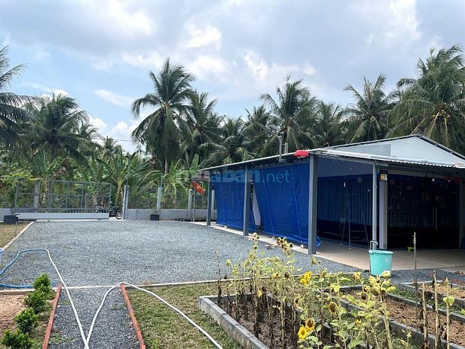 Nhà vườn nghỉ dưỡng ven sông - ven sông chỉ 1 tỉ 700 triệu 