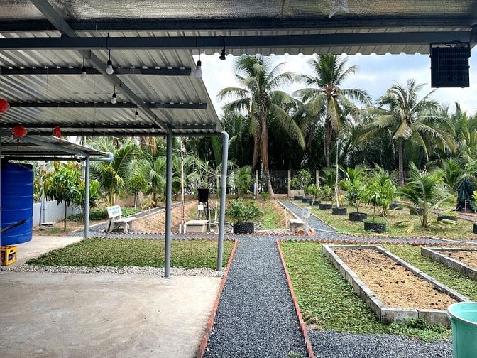Nhà vườn nghỉ dưỡng ven sông - ven sông chỉ 1 tỉ 700 triệu 