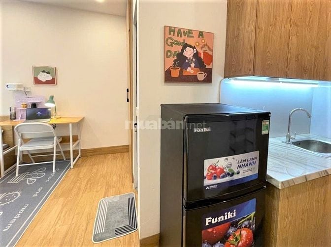 Phòng Studio đủ đồ ngõ 7 Thái Hà - chill living