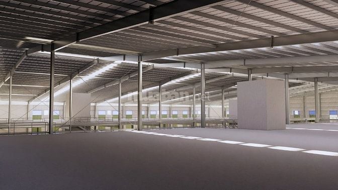Cho thuê kho xưởng mới 100% KCN Đức Hòa, Long An, tổng dt: 21.400m2