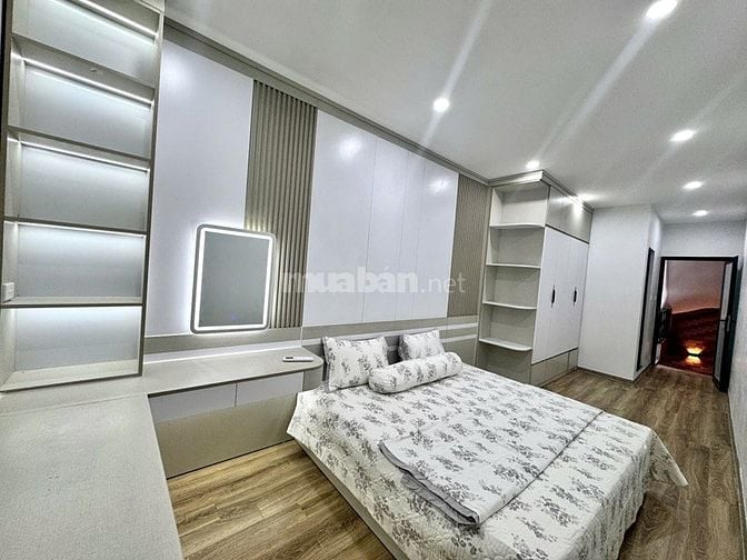 CHỈ NHỈNH 4 TỶ CÓ NHÀ ĐỘI CẤN – GẦN LĂNG BÁC – 33M2 x 4 TẦNG  🌿 Nhà c