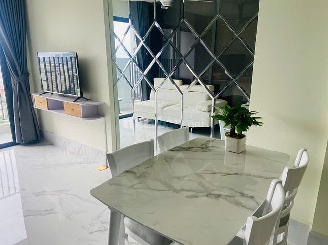 Hot! Cho thuê căn hộ 2PN, full NT 16tr/ tháng, nhà mới, đẹp, 80m2
