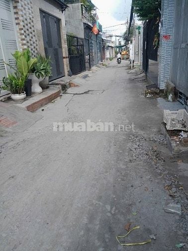 Nhà phố một lầu khu dân cư hiện hữu 