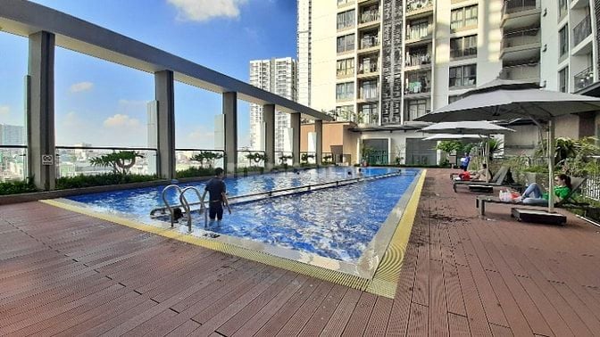 CHUNG CƯ CĂN 2 PHÒNG NGỦ MỚI ĐẸP ĐỦ NỘI THẤT QUẬN 6 CHO THUÊ 