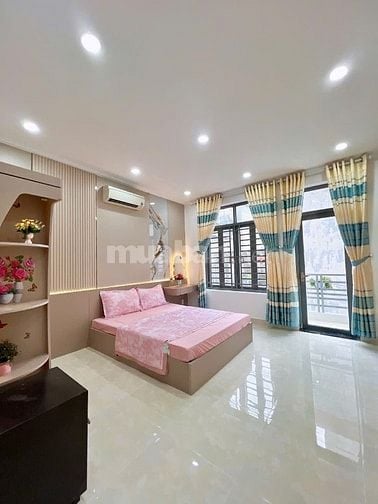 Nhà tuyệt đẹp DT:4,3x13,5m; 3 Lầu CAO CẤP Thống Nhất, P16, Q.Gò Vấp.