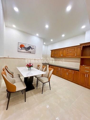 Nhà tuyệt đẹp DT:4,3x13,5m; 3 Lầu CAO CẤP Thống Nhất, P16, Q.Gò Vấp.
