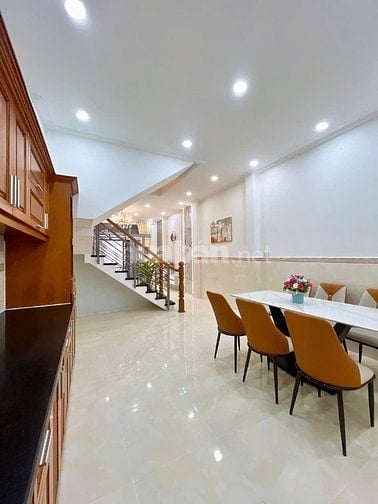 Nhà tuyệt đẹp DT:4,3x13,5m; 3 Lầu CAO CẤP Thống Nhất, P16, Q.Gò Vấp.