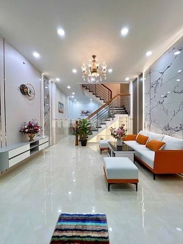Nhà tuyệt đẹp DT:4,3x13,5m; 3 Lầu CAO CẤP Thống Nhất, P16, Q.Gò Vấp.