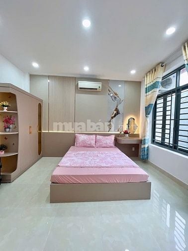 Nhà tuyệt đẹp DT:4,3x13,5m; 3 Lầu CAO CẤP Thống Nhất, P16, Q.Gò Vấp.