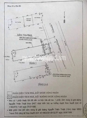 Bán nhà Bình Thạnh, Mt Nguyễn Thiện Thuật, 84,4m² đất , 3 tầng