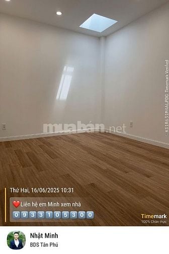 💥NHÀ ĐẸP TÂN HƯƠNG-3TẦNG BTCT-58m2-30m RA MẶT TIỀN-NHỈNH 6 TỶ💥