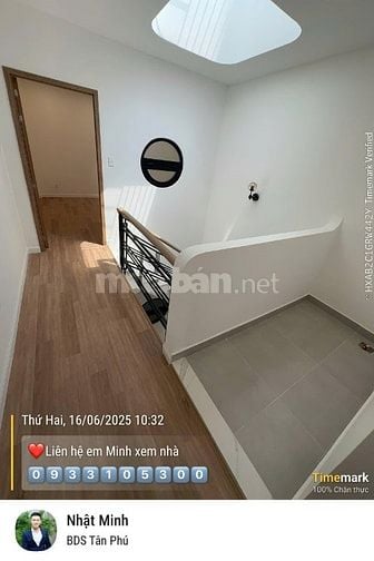 💥NHÀ ĐẸP TÂN HƯƠNG-3TẦNG BTCT-58m2-30m RA MẶT TIỀN-NHỈNH 6 TỶ💥