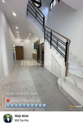 💥NHÀ ĐẸP TÂN HƯƠNG-3TẦNG BTCT-58m2-30m RA MẶT TIỀN-NHỈNH 6 TỶ💥