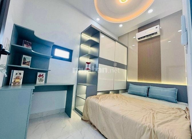 Nhà full nội thất giá 3tỷ120 sổ riêng, hẻm oto 5m Trần Khánh Dư,Quận 1