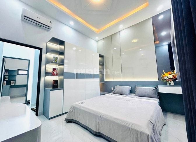 Nhà full nội thất giá 3tỷ120 sổ riêng, hẻm oto 5m Trần Khánh Dư,Quận 1