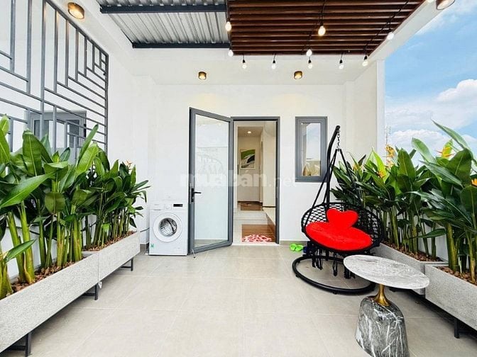 Bán nhà 4,5 tầng hẻm 6m Full nội thất Thang máy p9 Gò Vấp