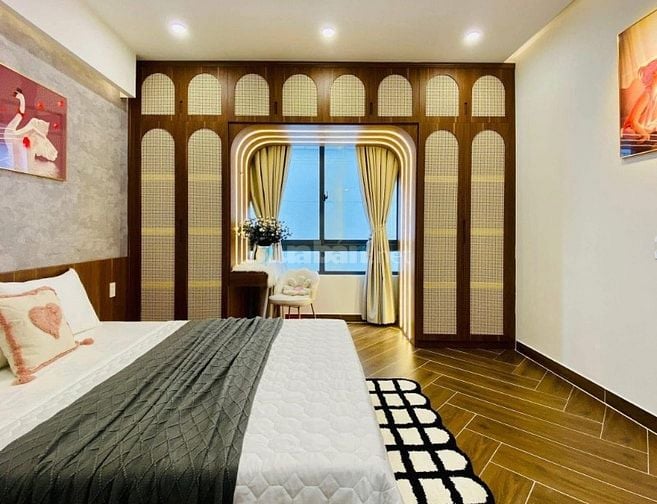 Bán nhà 4,5 tầng hẻm 6m Full nội thất Thang máy p9 Gò Vấp